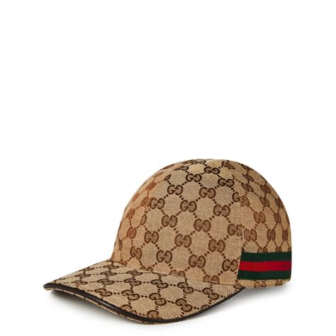 gucci gg canvas cap